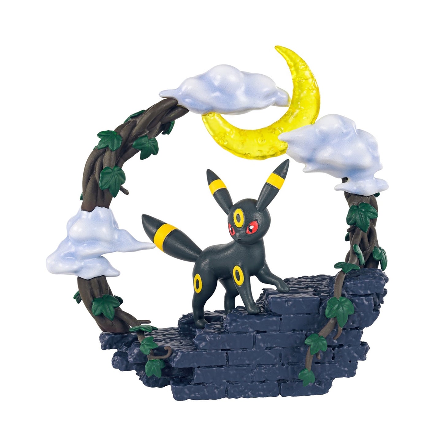 Pokémon | Re-ment | Circular Diorama 1 | Umbreon Scenery Figure