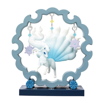 Pokémon | Re-ment | Funwari Yurarin Softly Swaying | Alolan Ninetales Scenery Figure