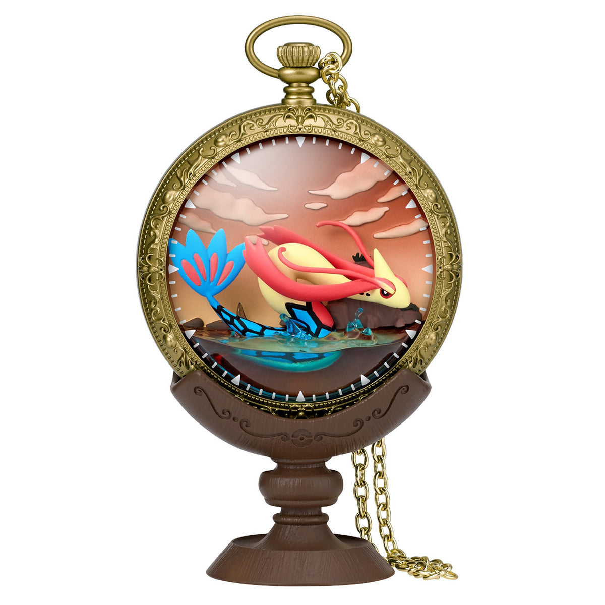 Pokémon | Re-ment | Kaichu Collection | Milotic (Sea of Evening Calm) Scenery Figure