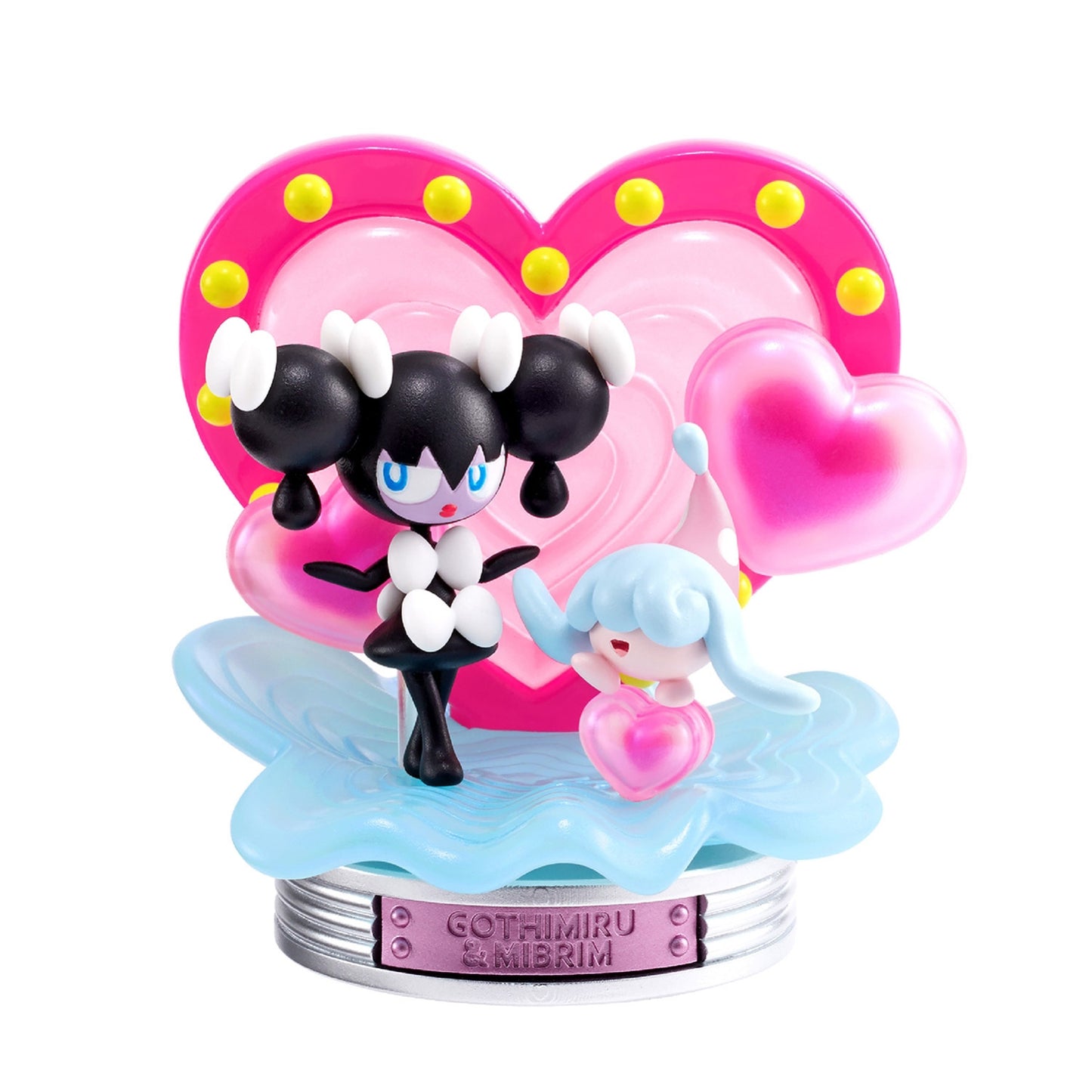 Pokémon | Re-ment | Neon Party | Gothimaru & Mibrim Scenery Figure