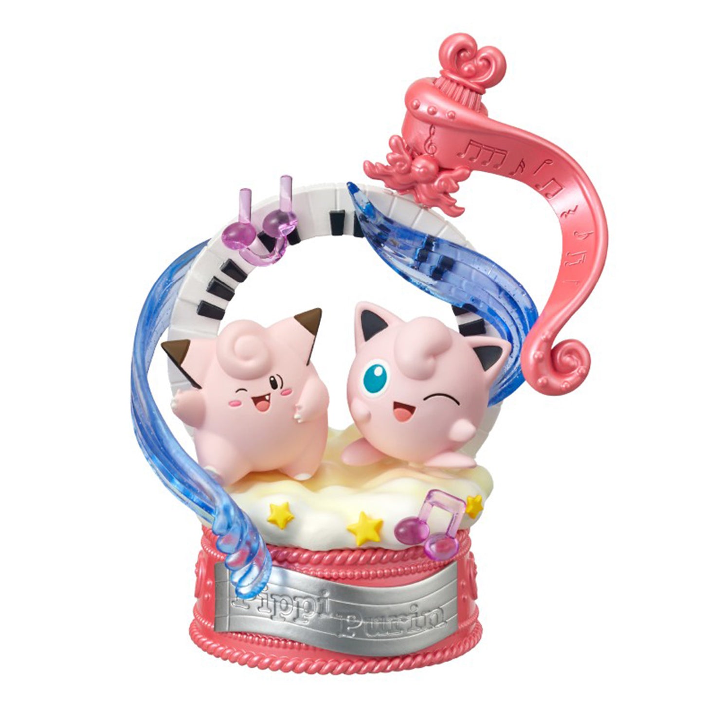 Pokémon | Re-ment | Pop Melody | Clefairy & Jigglypuff Scenery Figure