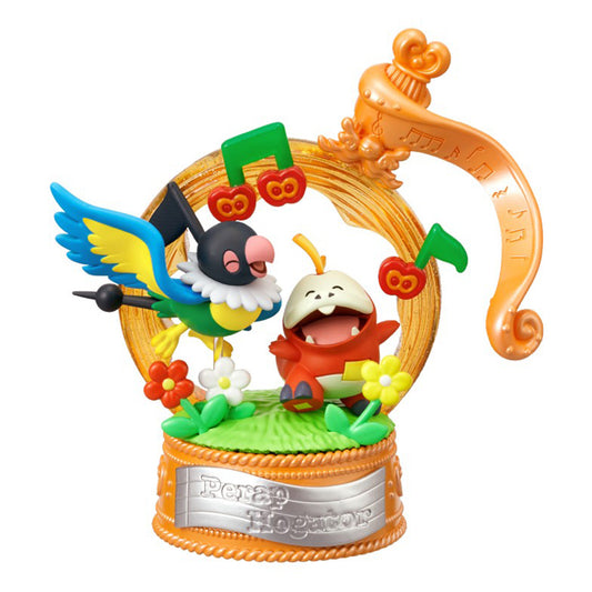 Pokémon | Re-ment | Pop Melody | Chatot & Fuecoco Scenery Figure