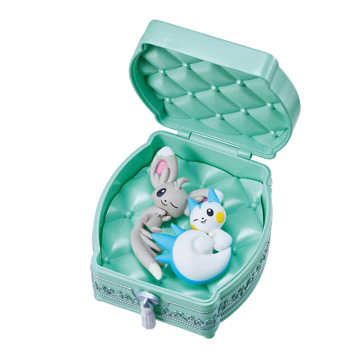 Pokémon | Re-ment | Romantic Collection 2 | Minccino & Pachirisu Scenery Figure