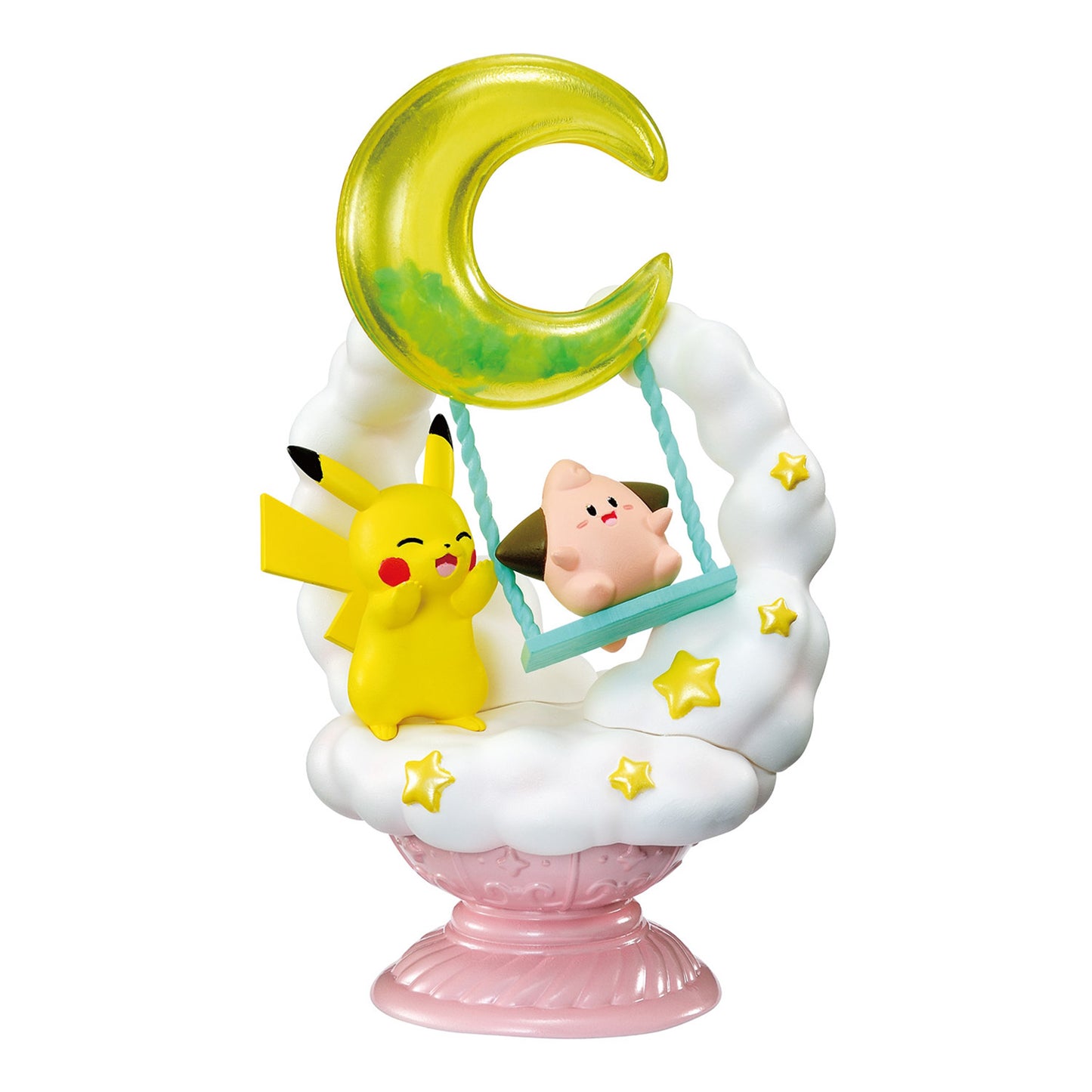 Pokémon | Re-ment | Starrium Series: Dreamy Moonlit Night | Pikachu & Pichu Scenery Figure