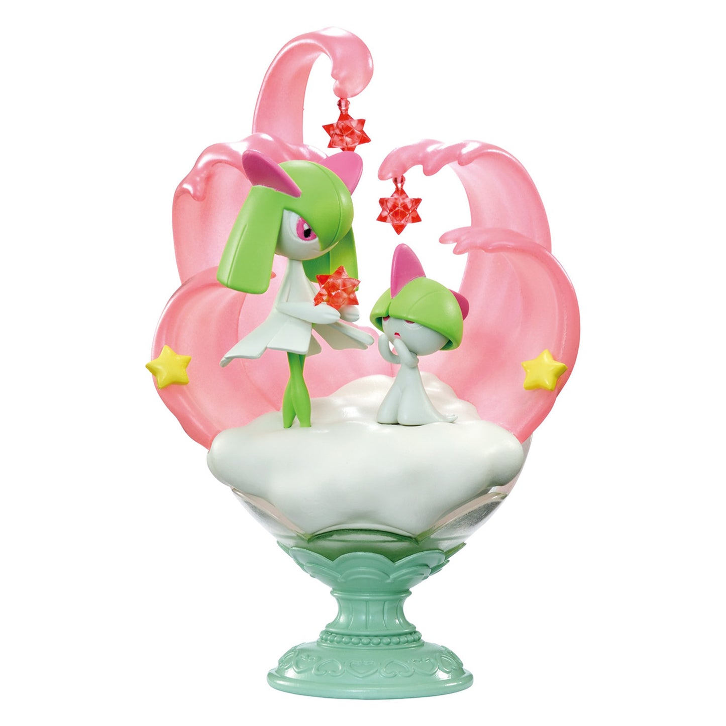 Pokémon | Re-ment | Starrium Series: Dreamy Moonlit Night | Kirlia & Ralts Scenery Figure