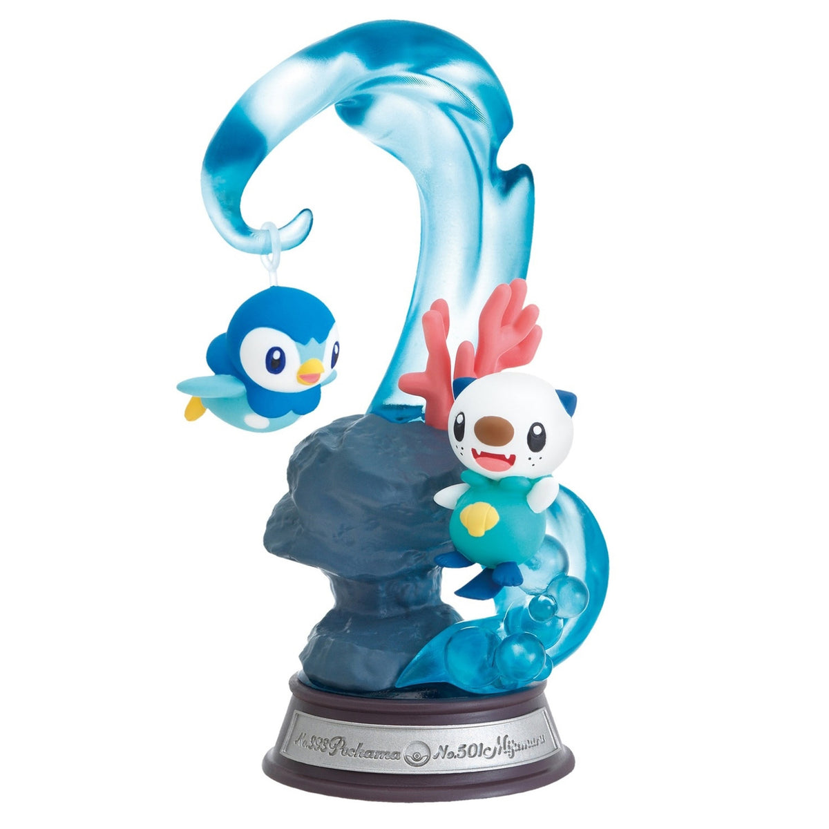 Pokémon | Re-ment | Swing Vignette Collection 2 | Piplup & Oshawott Scenery Figure
