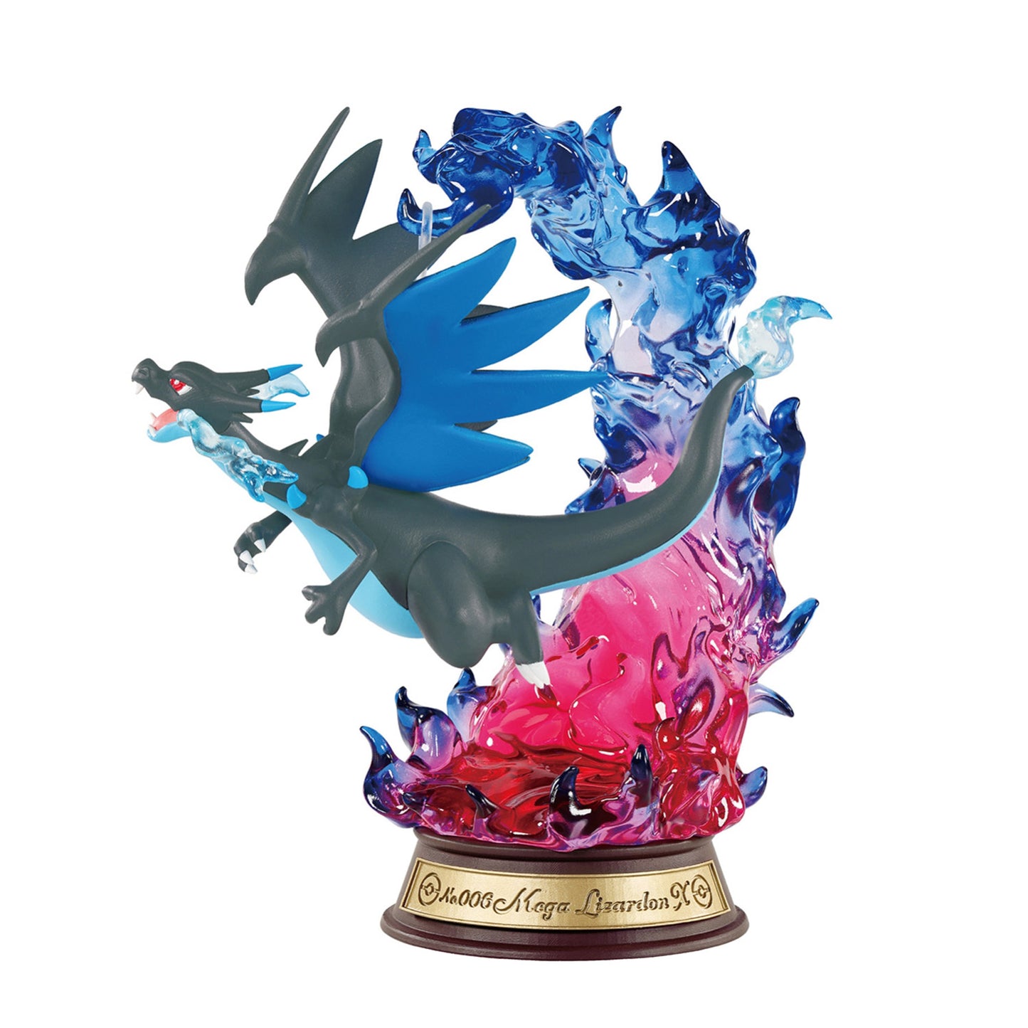 Pokémon | Re-ment | Swing Vignette Collection 4: A Moment of Shimmering | Mega Charizard X Scenery Figure