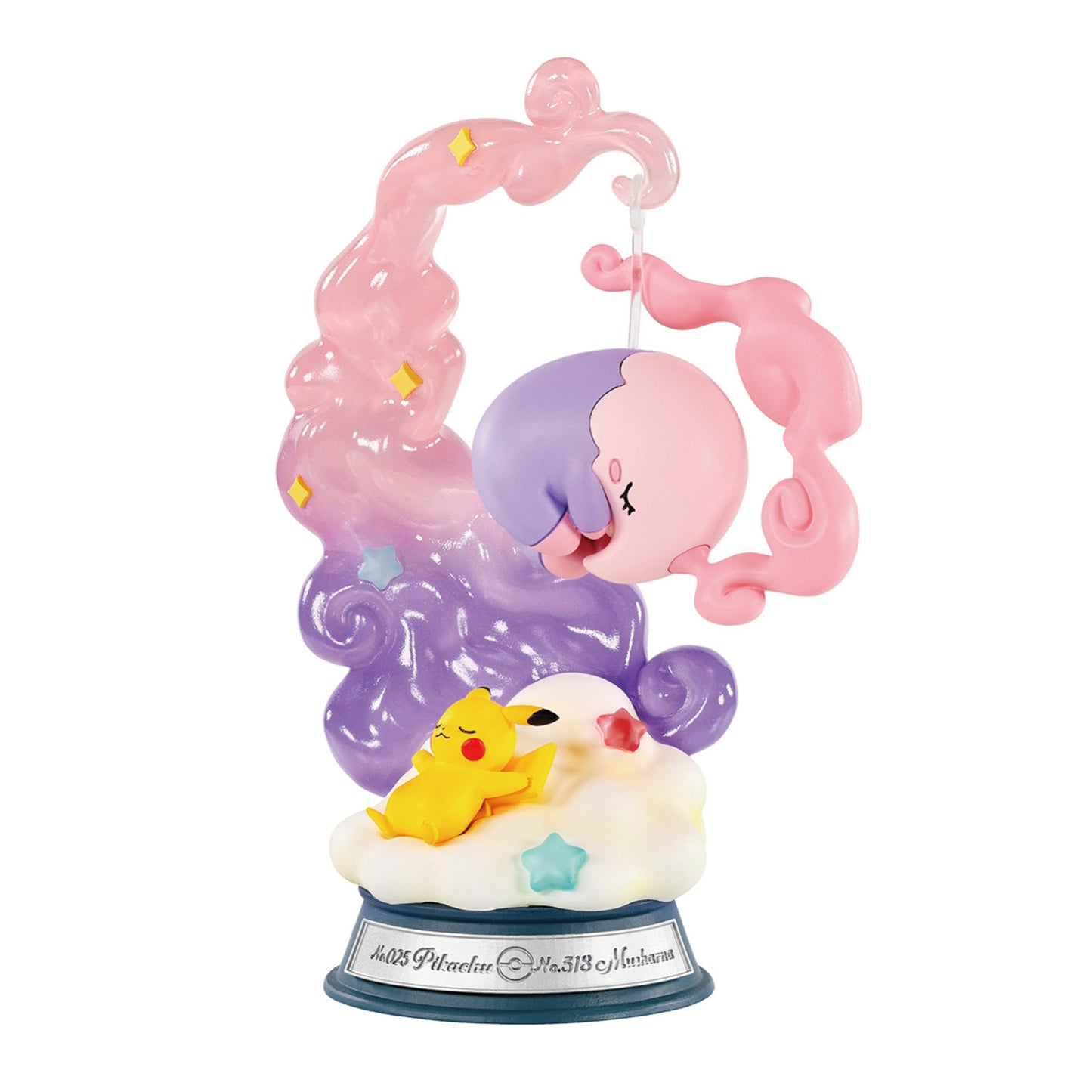 Pokémon | Re-ment | Swing Vignette Collection 4: A Moment of Shimmering | Pikachu & Musharna Scenery Figure