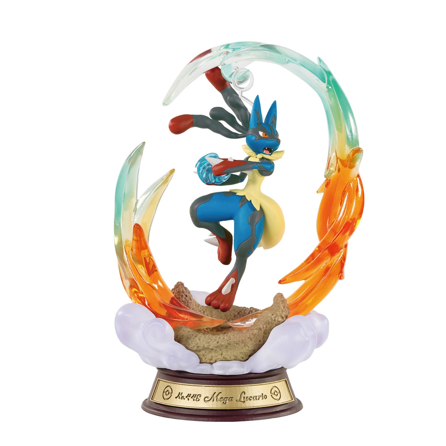 Pokémon | Re-ment | Swing Vignette Collection 4: A Moment of Shimmering | Mega Lucario Scenery Figure