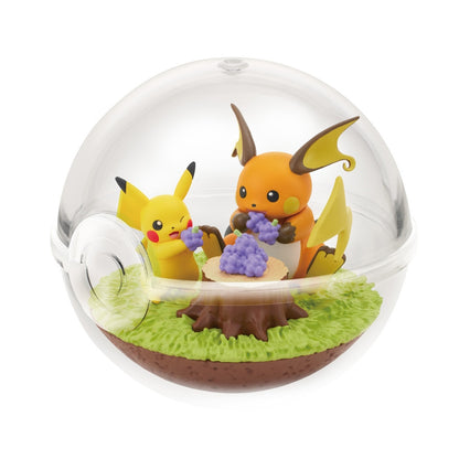 Pokémon | Re-ment | Terrarium Collection 14 | Pikachu & Raichu Scenery Figure