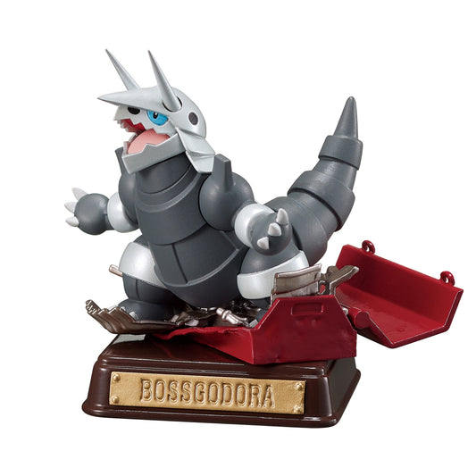 Pokémon | Re-ment | Vintage Collection - Type: Steel | Aggron Scenery Figure
