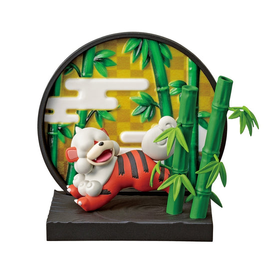 Pokémon | Re-ment | Wanomado Japanese Window | Hisuian Growlithe Scenery Figure