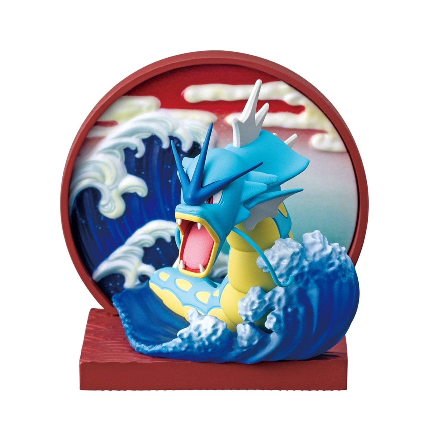 Pokémon | Re-ment | Wanomado Japanese Window | Gyarados Scenery Figure