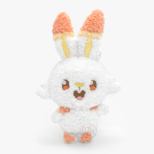 Pokémon | Peaceful Place Pokepeace | Scorbunny Keychain Fluffy Small Plush