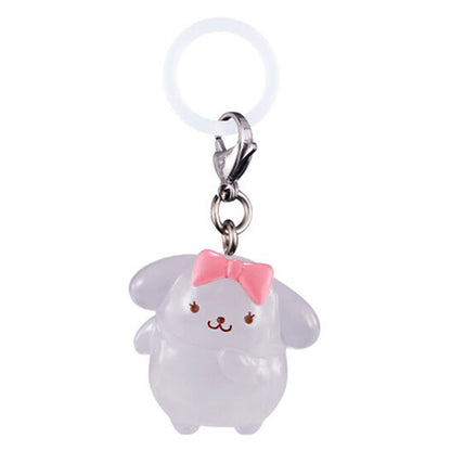 Sanrio | Pompompurin Mejirushi Personal Marker | Macaroon Keychain Figure