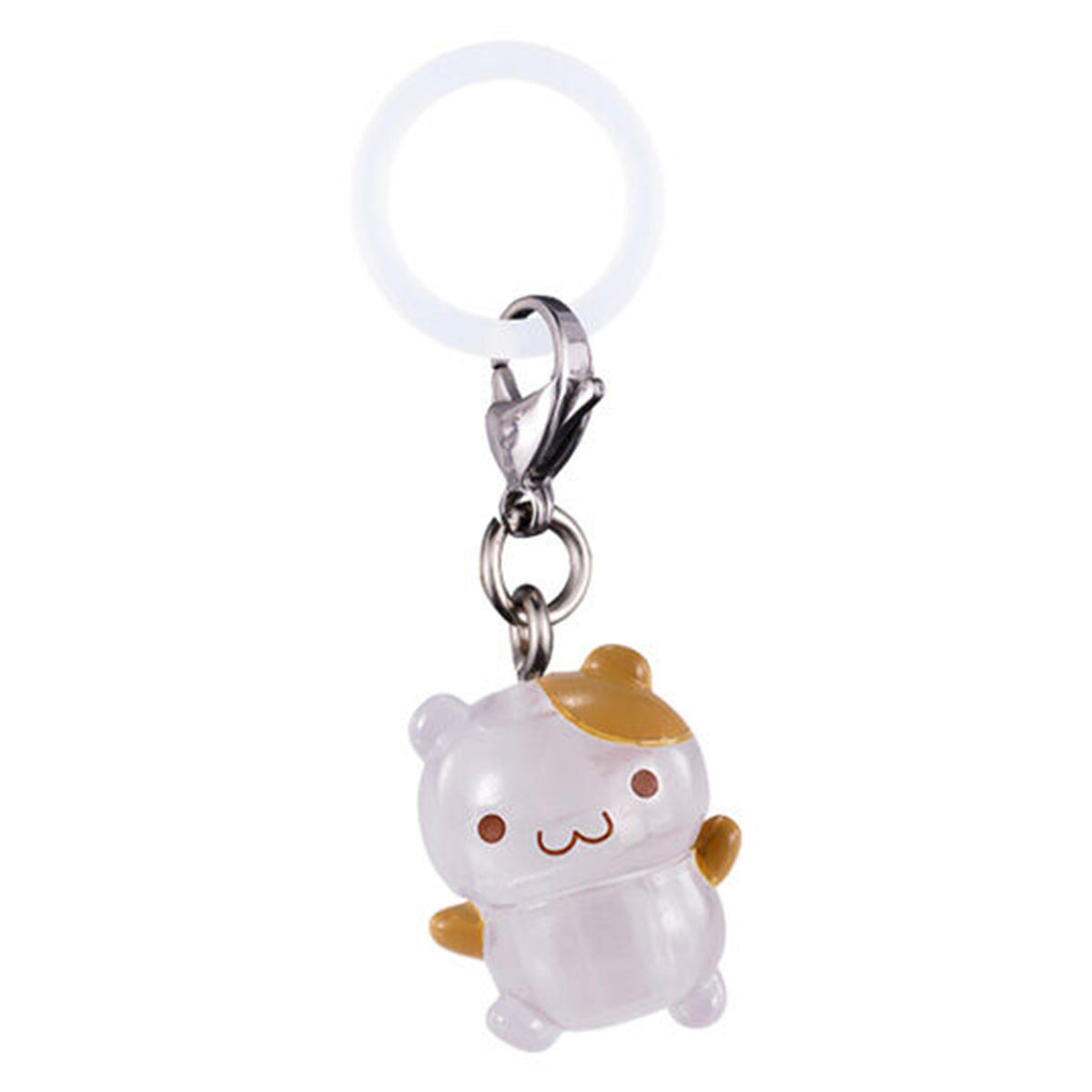 Sanrio | Pompompurin Mejirushi Personal Marker | Muffin Keychain Figure