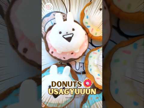 Usagyuuun | Pink Donut Mini Plush – MSClaw25