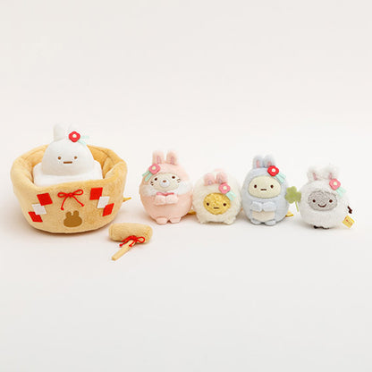 Sumikko Gurashi | Year of Rabbit | Ebifurai no Shippo Tenori Mini Plush | Online Shop Limited