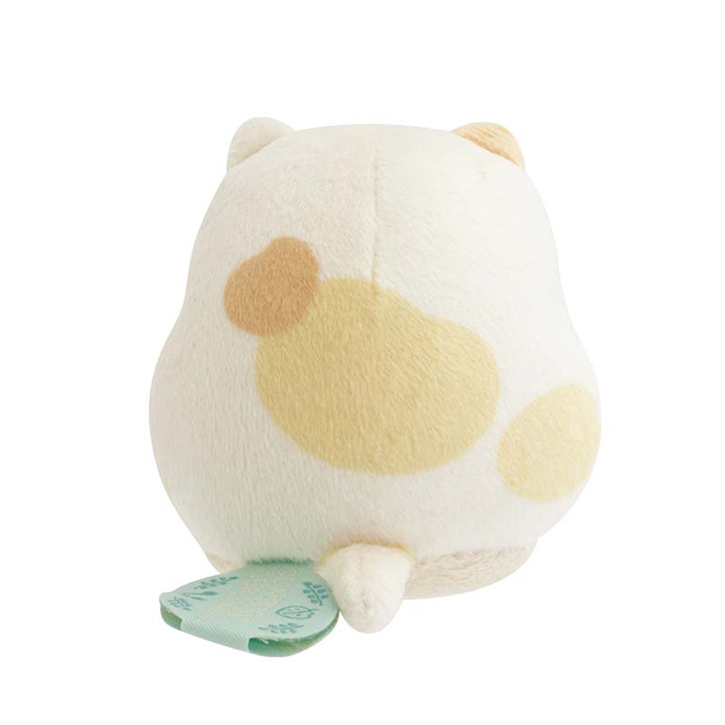 Sumikko Gurashi | Le restaurant rond du raton laveur | Mini-peluche Tenori du chat Neko (Fourchette)