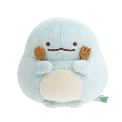 Sumikko Gurashi | Le Restaurant Rond du Raton Laveur | Peluche Mini Tenori Tokage (Fourchette & Cuillère)