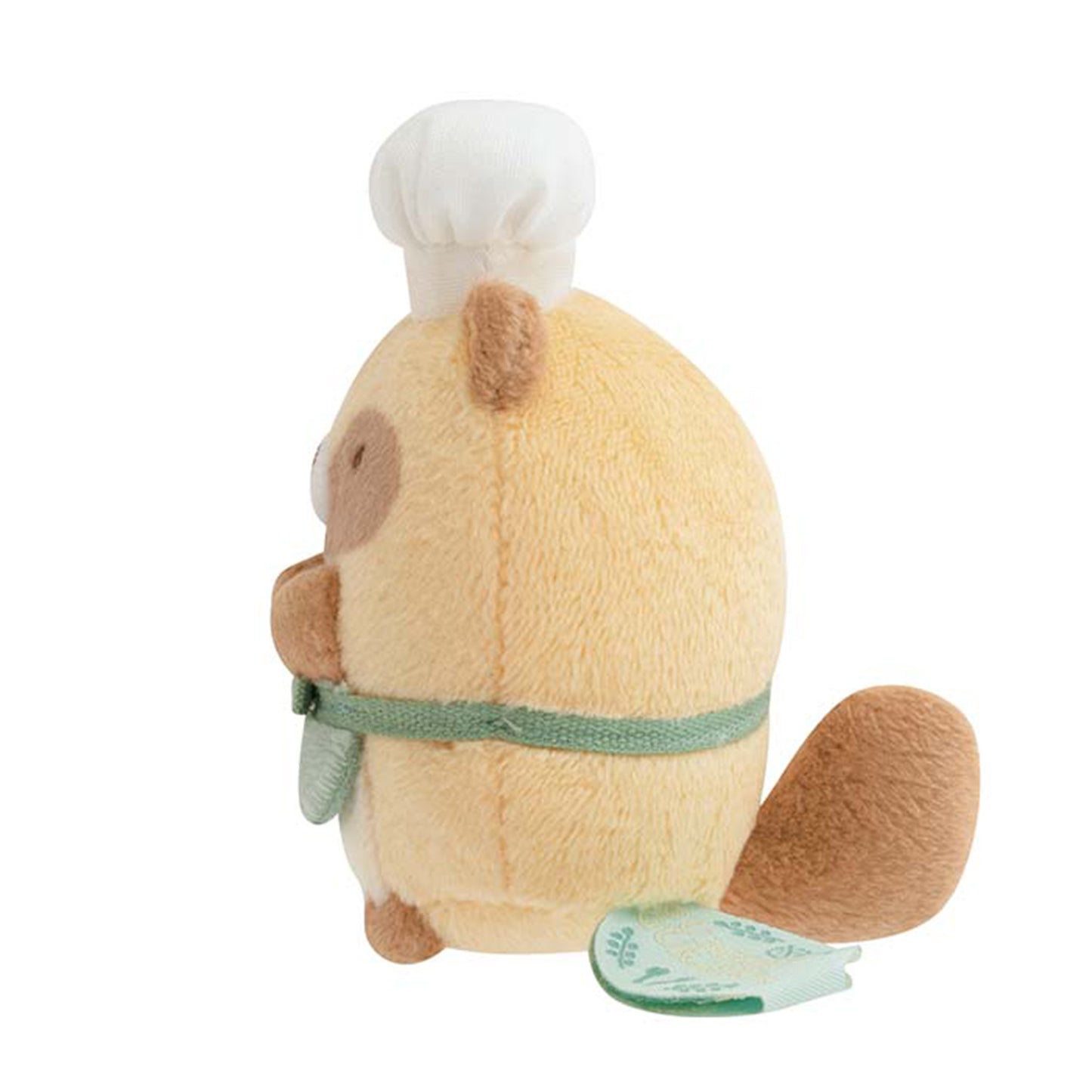 Sumikko Gurashi | Le restaurant rond du raton laveur | Raton laveur (Chef) Mini peluche Tenori