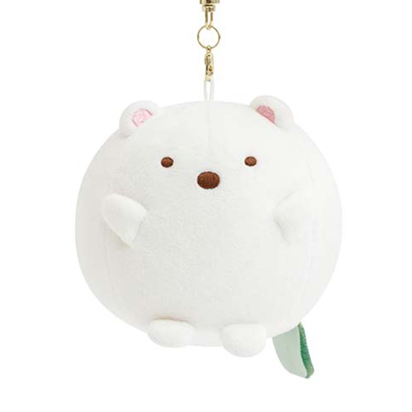 Sumikko Gurashi | Raccoon's Round Restaurant | Shirokuma Satter Bauch Schlüsselanhänger Mini Plüsch