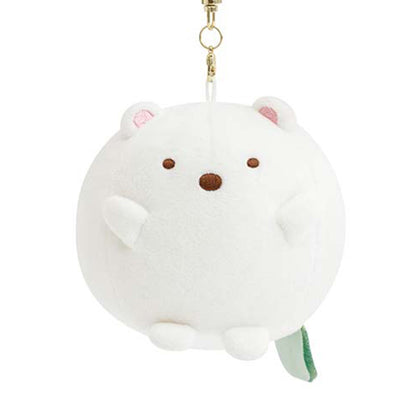 Sumikko Gurashi | Raccoon's Round Restaurant | Shirokuma Satter Bauch Schlüsselanhänger Mini Plüsch