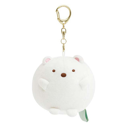 Sumikko Gurashi | Raccoon's Round Restaurant | Shirokuma Satter Bauch Schlüsselanhänger Mini Plüsch