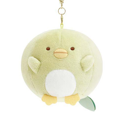 Sumikko Gurashi | Le Restaurant Rond du Raton Laveur | Pingouin ? Porte-clés Mini Peluche Ventre Plein