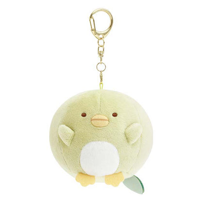 Sumikko Gurashi | Le Restaurant Rond du Raton Laveur | Pingouin ? Porte-clés Mini Peluche Ventre Plein