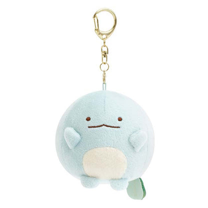 Sumikko Gurashi | Waschbärs rundes Restaurant | Tokage Full Belly Schlüsselanhänger Mini-Plüsch