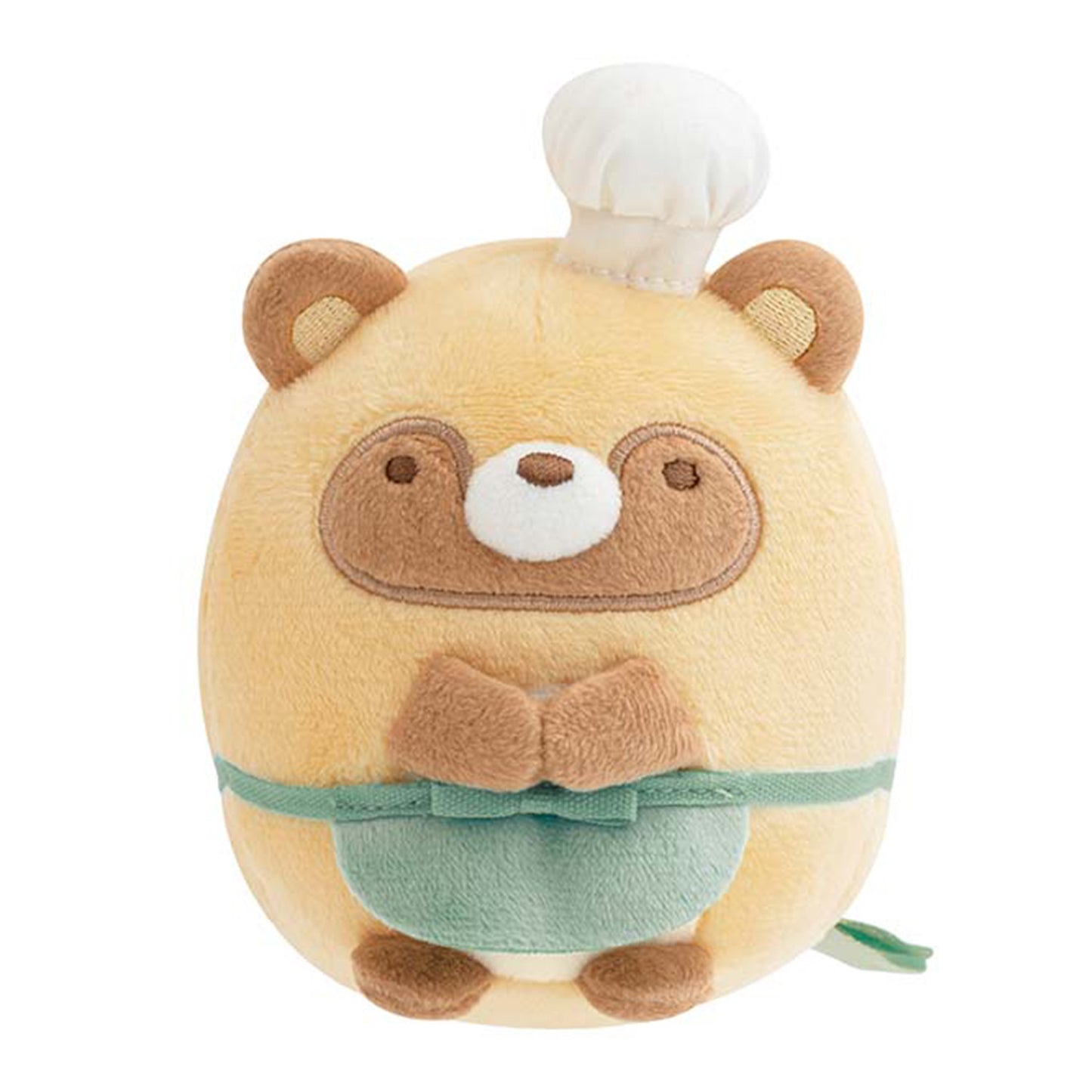 Sumikko Gurashi | Le restaurant rond du raton laveur | Raton laveur (Chef cuisinier) Petite peluche