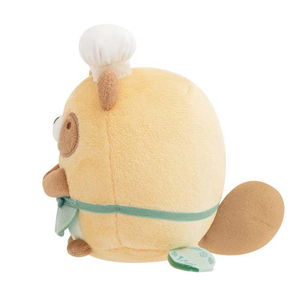 Sumikko Gurashi | Le restaurant rond du raton laveur | Raton laveur (Chef cuisinier) Petite peluche