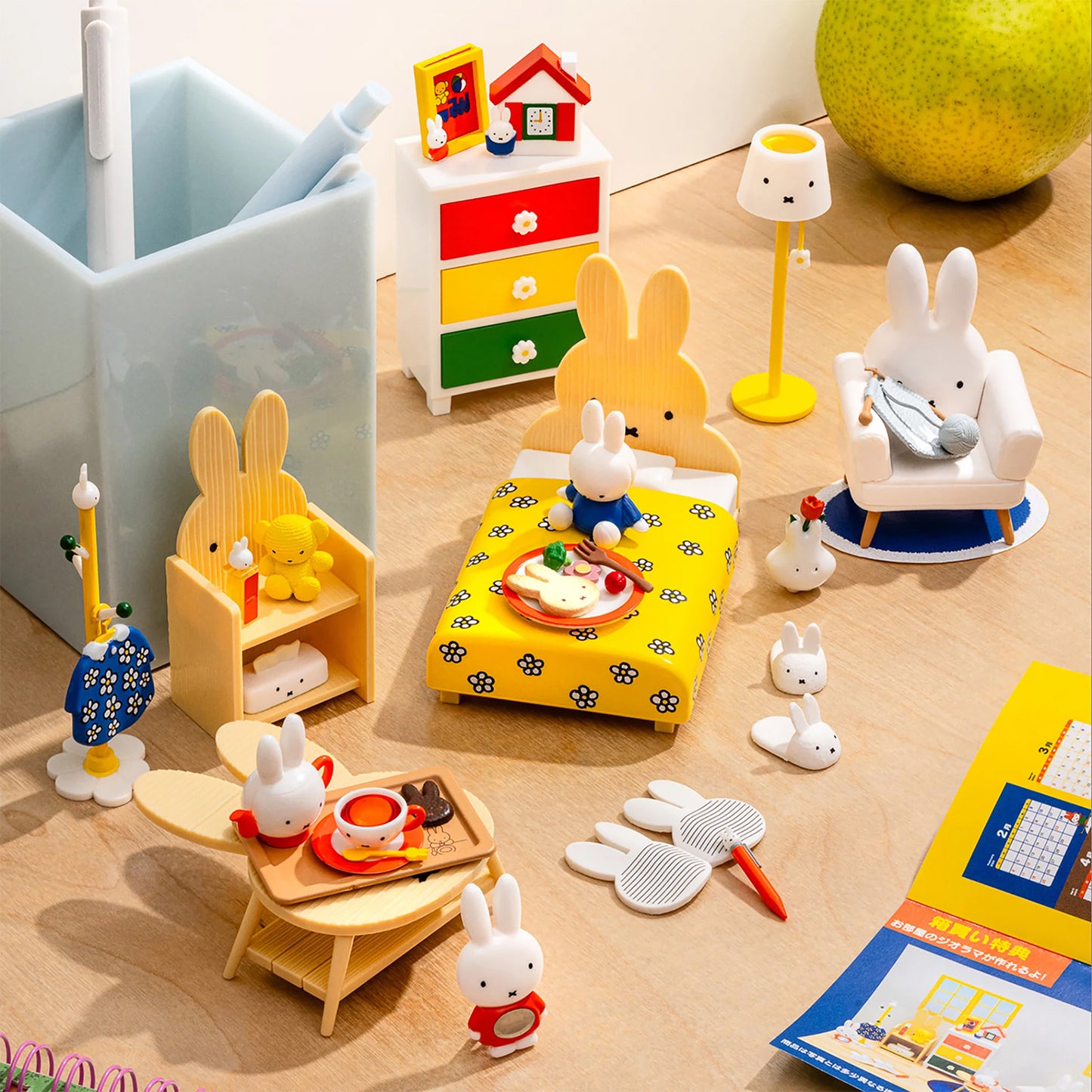 Miffy | Re-ment | Miffy Room | Break Room Scenary Figure
