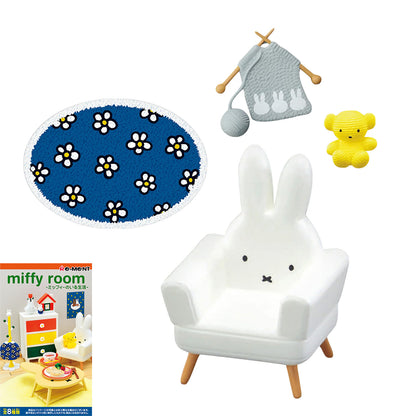 Miffy | Re-ment | Miffy Room | Knitting Scenary Figure