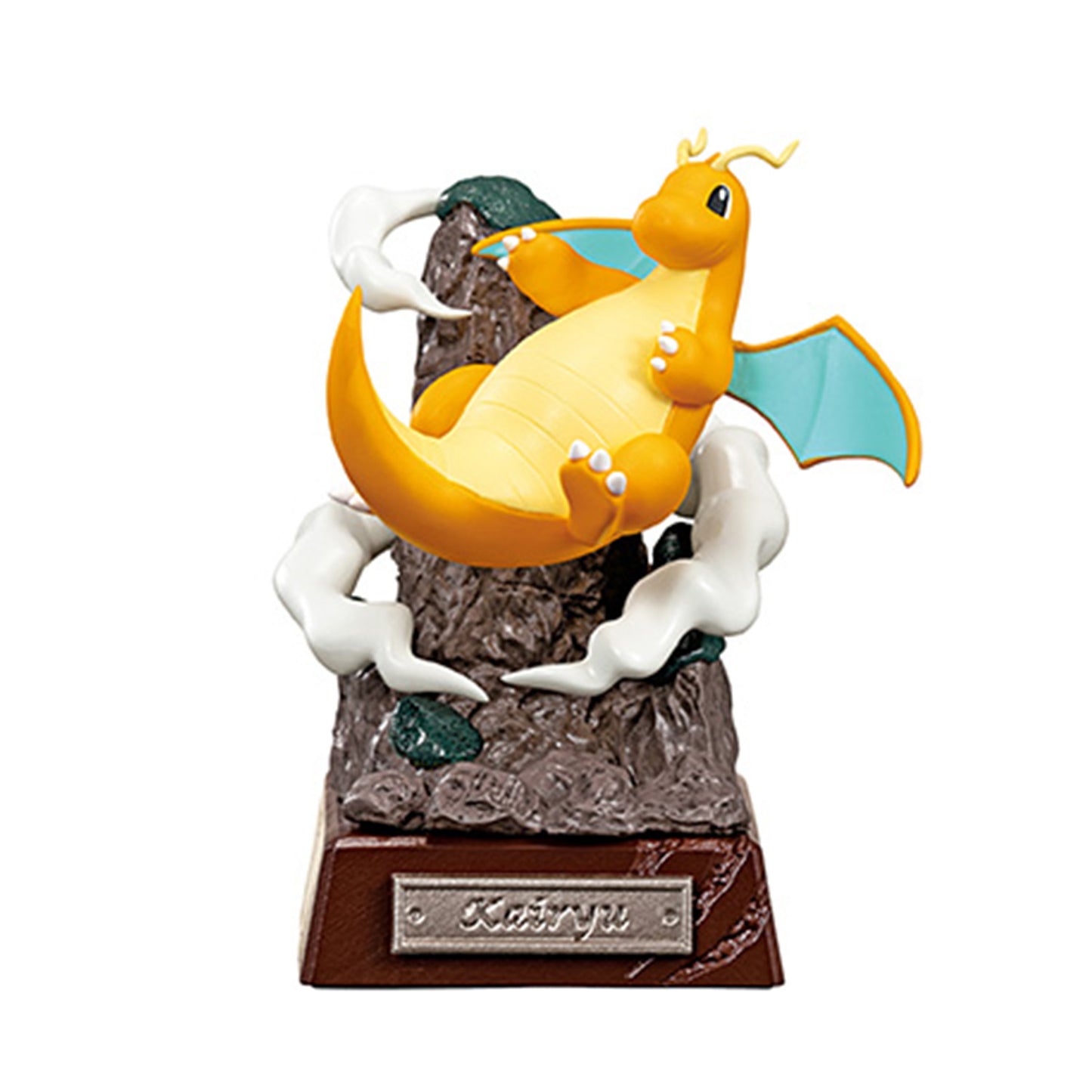 Pokémon | Re-ment | Pocket Statue: Dragon Type | Dragonite Scenery Figure