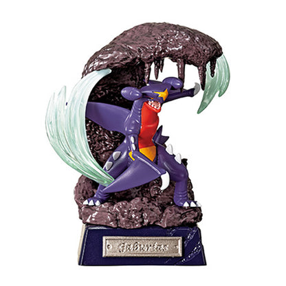 Pokémon | Re-ment | Pocket Statue: Dragon Type | Garchomp Scenery Figure