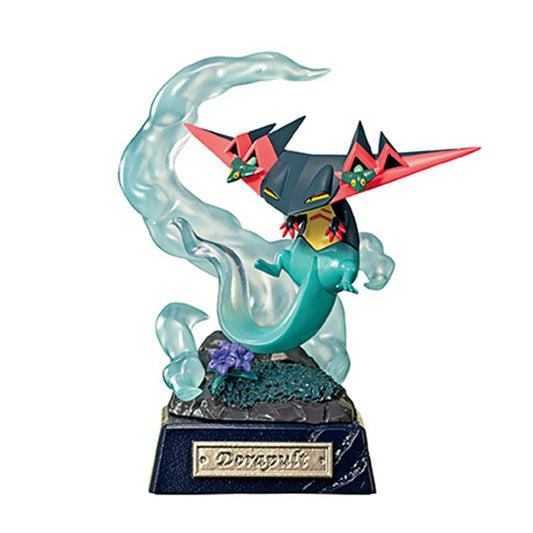 Pokémon | Re-ment | Pocket Statue: Dragon Type | Dragapult Scenery Figure