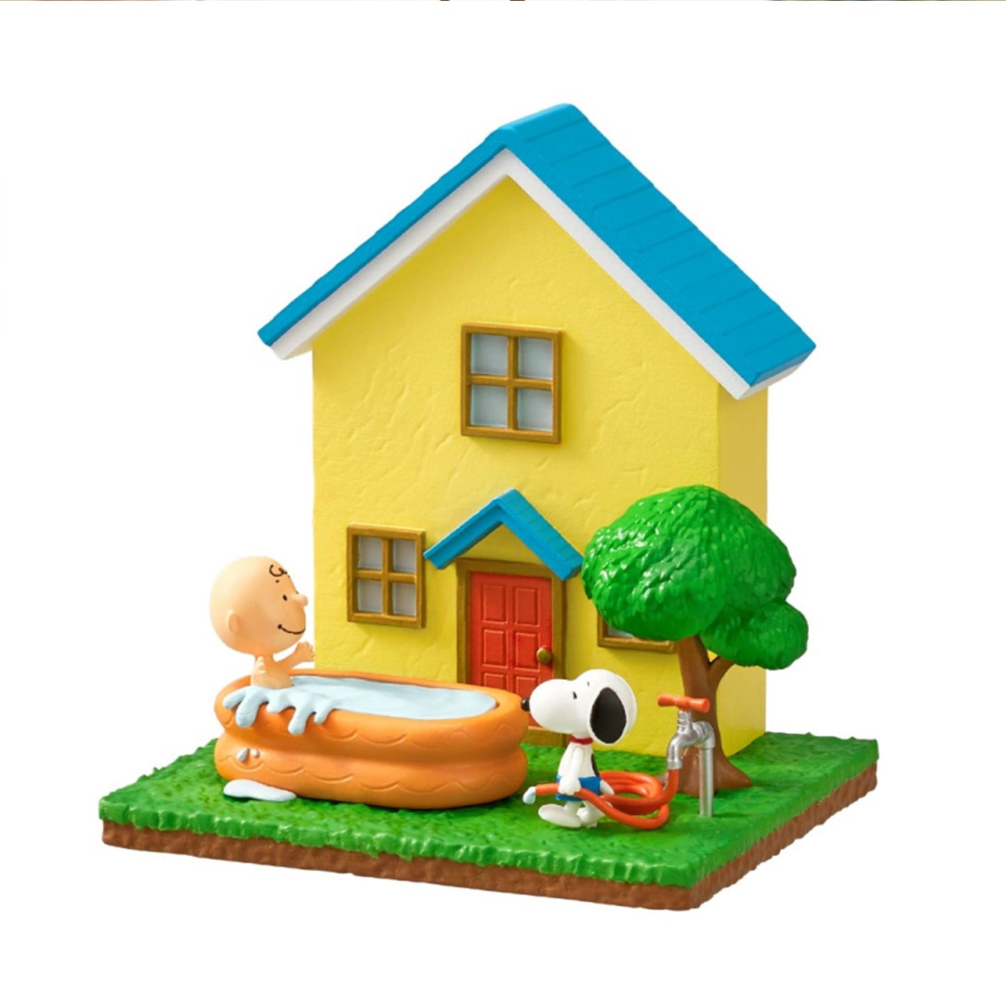 Snoopy | Re-ment | Sweet Little Home | Swimming Pool Scenery Figure