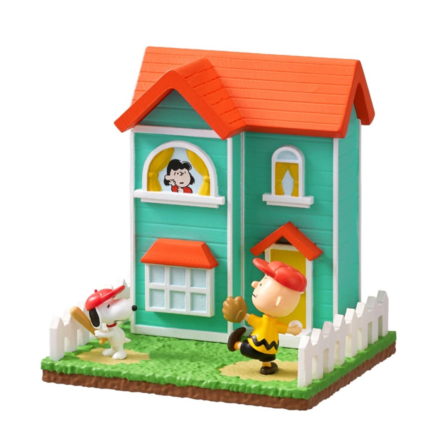 Snoopy | Re-ment | Sweet Little Home | Baseball Scenery Figure