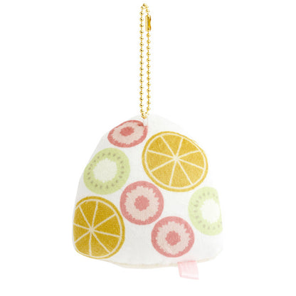 PRE-ORDER | Sumikko Gurashi | Retro Fruit Parlor | Tokage (Zuccotto Cake) Keychain Mini Plush