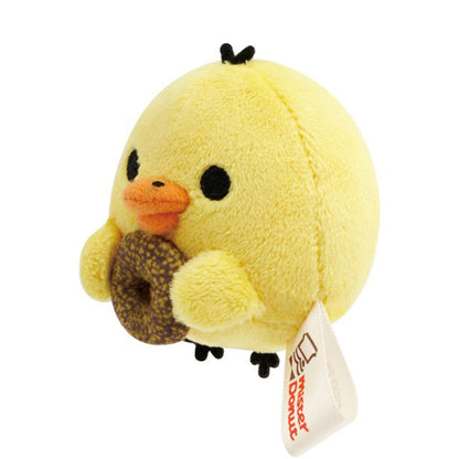 Rilakkuma | Mister Donut | Kiiroitori (Golden Chocolate) Tenori Mini Plush