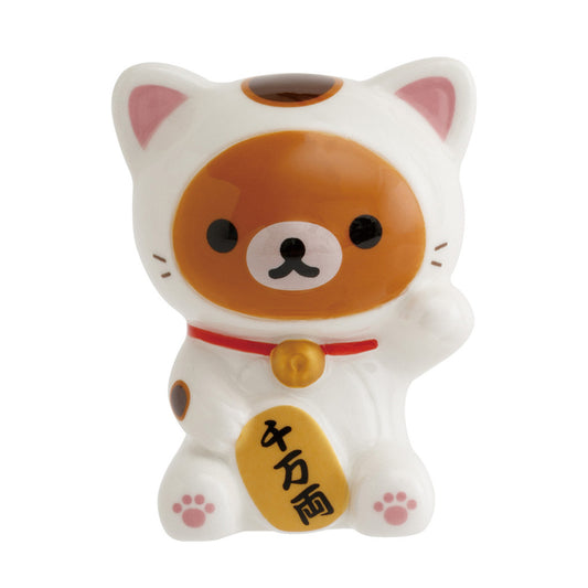 PRE-ORDER | Rilakkuma | Year of Horse 2026 | Maneki Neko Lucky Cat Mini Ceramic Statue