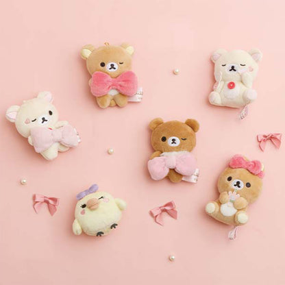 PRE-ORDER | Rilakkuma | Makeup Rilakkuma | Rilakkuma (Big Bow) Tenori Mini Plush