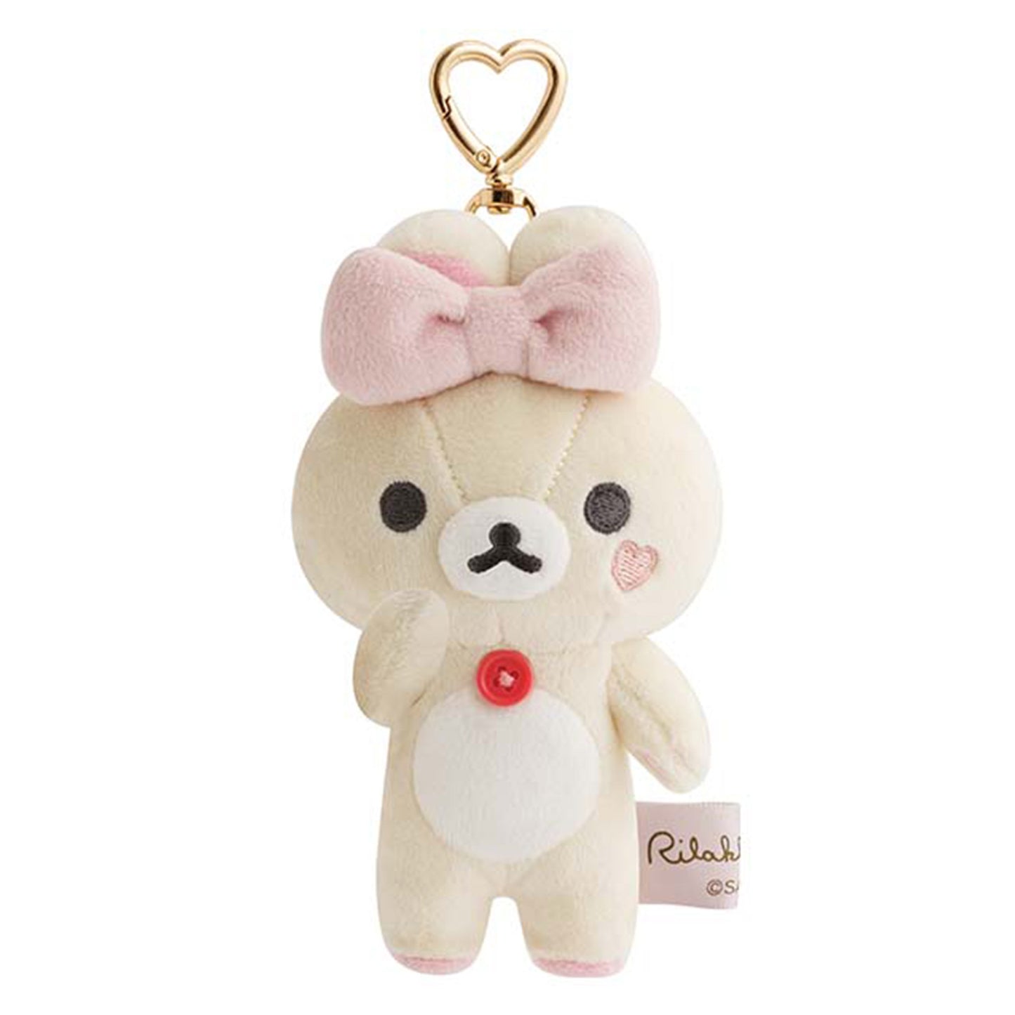 PRE-ORDER | Rilakkuma | Makeup Rilakkuma | Korilakkuma Keychain Small Plush