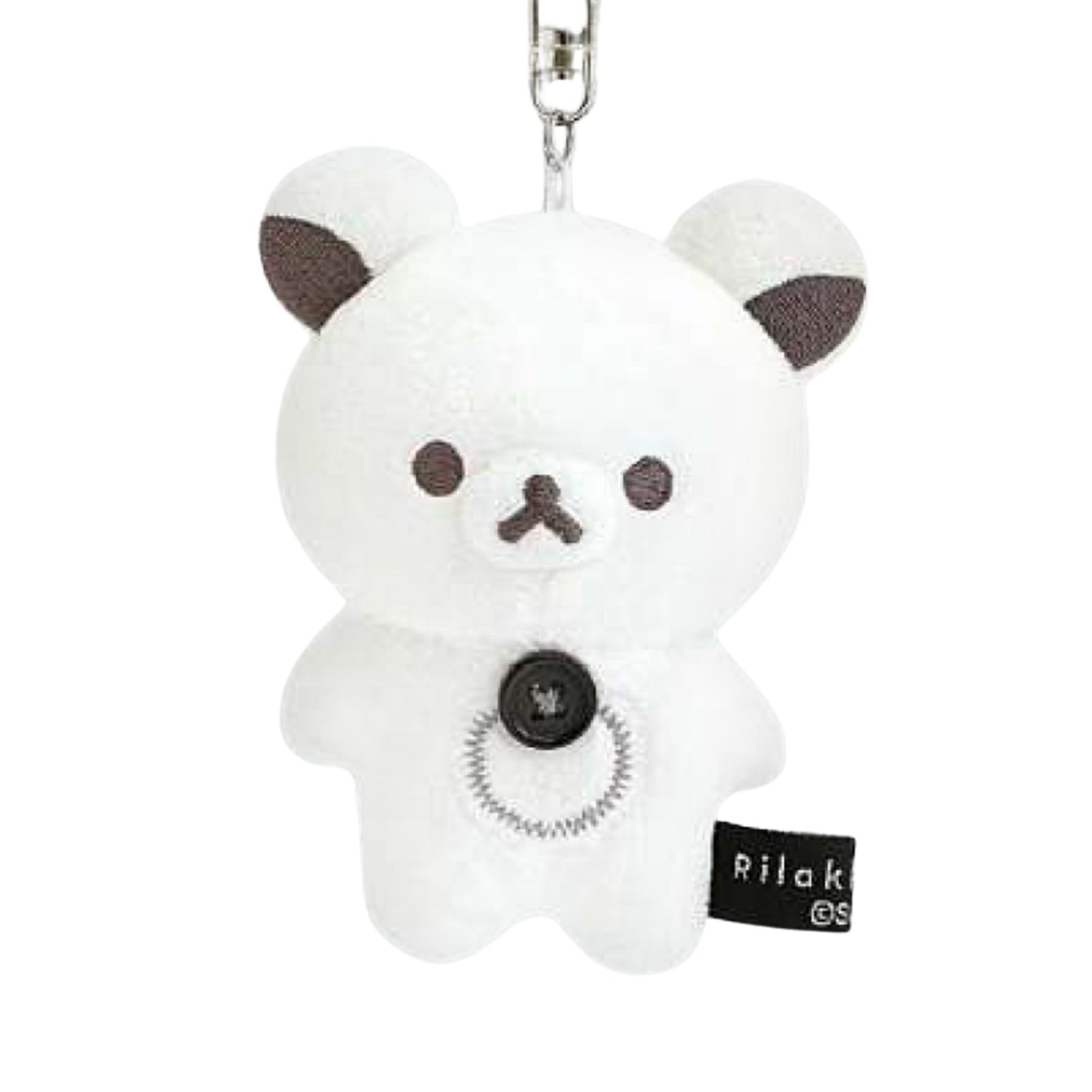 PRE-ORDER | Rilakkuma | Basic Monochrome | Korilakkuma White Mascot Mini Plush