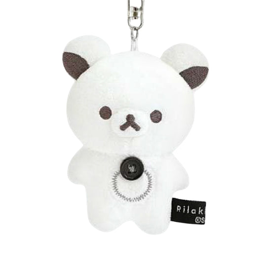 PRE-ORDER | Rilakkuma | Basic Monochrome | Korilakkuma White Mascot Mini Plush