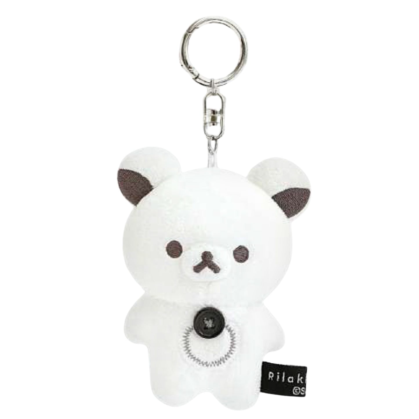 PRE-ORDER | Rilakkuma | Basic Monochrome | Korilakkuma White Mascot Mini Plush