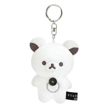 PRE-ORDER | Rilakkuma | Basic Monochrome | Korilakkuma White Mascot Mini Plush