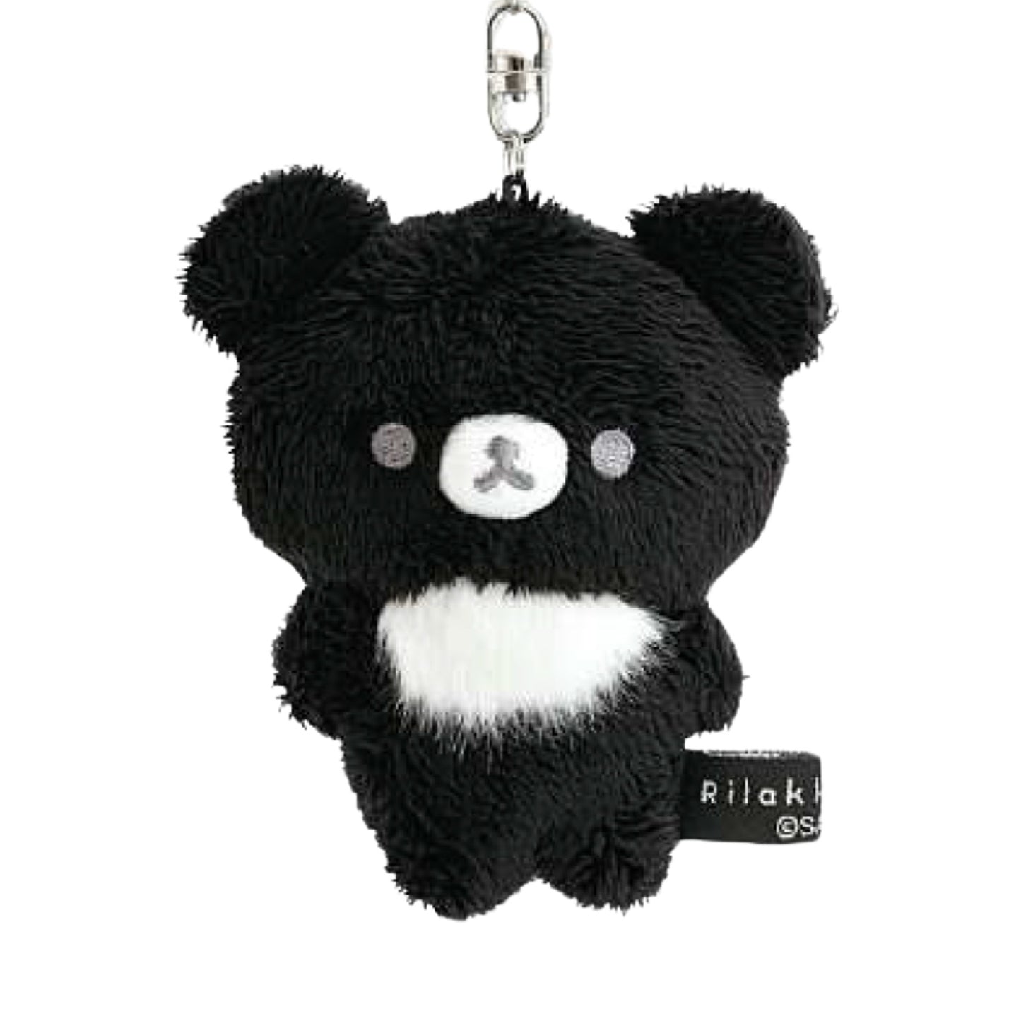 PRE-ORDER | Rilakkuma | Basic Monochrome | Chairoikoguma Black Mascot Mini Plush